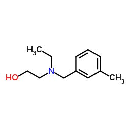 2-[Ethyl(3-methylbenzyl)amino]ethanol Structure