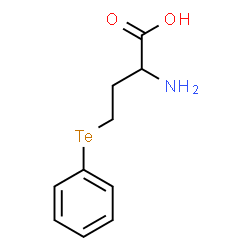 alpha-amino-gamma-(phenyltelluro)butyric acid structure