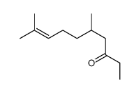 5,9-dimethyldec-8-en-3-one结构式