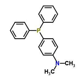 4-(Dimethylamino)phenyldiphenylphosphine Structure