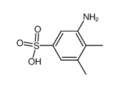 3-Amino-4,5-dimethylbenzolsulfonsaeure Structure