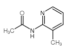 2-acetamido-3-picoline Structure