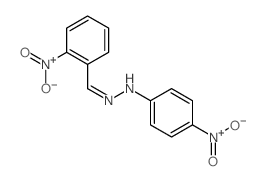 Benzaldehyde, 2-nitro-,2-(4-nitrophenyl)hydrazone picture