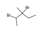 2,3-dibromo-3-methyl-pentane Structure