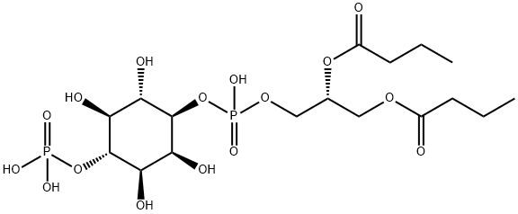 磷脂酰肌醇4-磷酸酯结构式