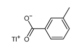 thallium(I) m-toluate结构式