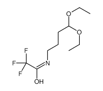 N-(4,4-diethoxybutyl)-2,2,2-trifluoroacetamide结构式