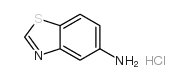 5-氨基-1,3-苯并噻唑盐酸盐结构式
