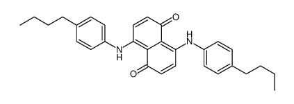 4,8-bis(4-butylanilino)naphthalene-1,5-dione结构式