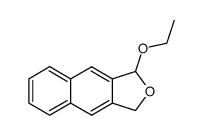 1-ethoxy-1,3-dihydrobenzo(f)isobenzofuran Structure