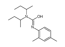 1,1-di(butan-2-yl)-3-(2,4-dimethylphenyl)urea Structure