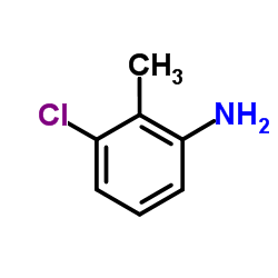 3-氯-2-甲基苯胺结构式