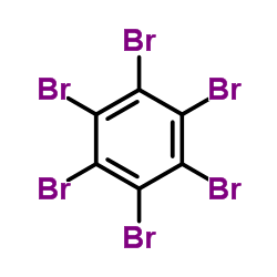 六溴苯结构式