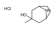 3-甲基-3-羟基-8-氮杂双环[3.2.1]辛烷盐酸盐结构式