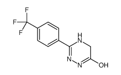 3-[4-(trifluoromethyl)phenyl]-2,5-dihydro-1H-1,2,4-triazin-6-one Structure