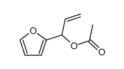 1-(2'-furanyl)-prop-2-en-1-yl acetate Structure