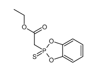 ethyl 2-(2-sulfanylidene-1,3,2λ5-benzodioxaphosphol-2-yl)acetate Structure