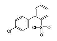 2-(4-chlorophenyl)benzenesulfonyl chloride Structure