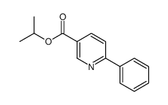 propan-2-yl 6-phenylpyridine-3-carboxylate Structure