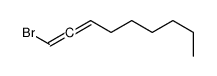 1-bromonona-1,2-diene结构式