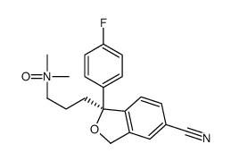 (S)-西酞普兰N-氧化物结构式