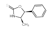 (4R,5S)-(+)-4-甲基-5-苯基-1,3-恶唑啉-2-硫酮结构式