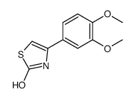 4-(3,4-DIMETHOXYPHENYL)-2(3H)-THIAZOLONE Structure