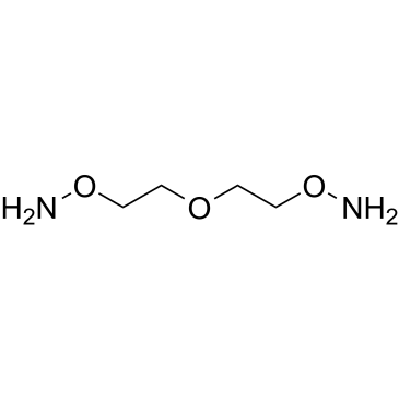 Bis-aminooxy-PEG1 structure