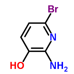 2-氨基-6-溴吡啶-3-醇结构式