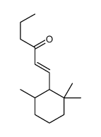 1-(2,2,6-trimethylcyclohexyl)hex-1-en-3-one Structure