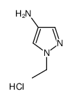 1-乙基吡唑-4-胺盐酸盐结构式