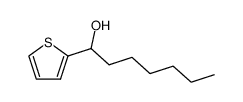 1-thiophen-2-yl-heptan-1-ol结构式