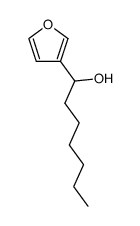 1-[3]furyl-heptan-1-ol结构式