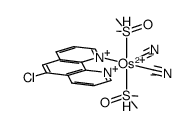 [Os(DMSO)2(CN)2(5-chloro-1,10-phenanthroline)] Structure