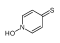 4(1H)-Pyridinethione, 1-hydroxy-结构式