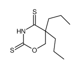 5,5-dipropyl-1,3-oxazinane-2,4-dithione结构式