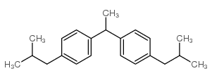 1-(2-methylpropyl)-4-[1-[4-(2-methylpropyl)phenyl]ethyl]benzene structure