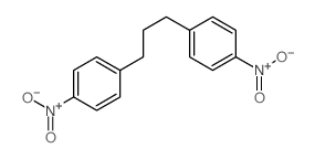 Benzene,1,1'-(1,3-propanediyl)bis[4-nitro- Structure