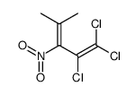 1,1,2-trichloro-4-methyl-3-nitropenta-1,3-diene结构式