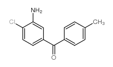 (3-amino-4-chlorophenyl)-(4-methylphenyl)methanone结构式
