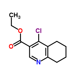 ethyl 4-chloro-5,6,7,8-tetrahydroquinoline-3-carboxylate structure