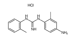 N,N'-di-o-tolylgyanidine hydrochloride结构式