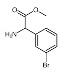 methyl 2-amino-2-(3-bromophenyl)acetate Structure