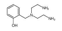 2-[[bis(2-aminoethyl)amino]methyl]phenol Structure