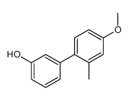 3-(4-methoxy-2-methylphenyl)phenol Structure