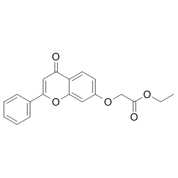 乙酯黄酮结构式