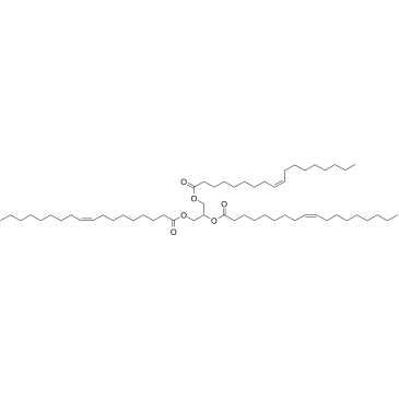 Glycerine trioleate Structure