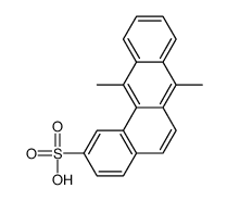 7,12-dimethylbenzo[a]anthracene-2-sulfonic acid结构式