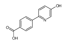 4-(5-hydroxypyridin-2-yl)benzoic acid Structure