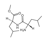 leucyl-leucine-methyl ester Structure